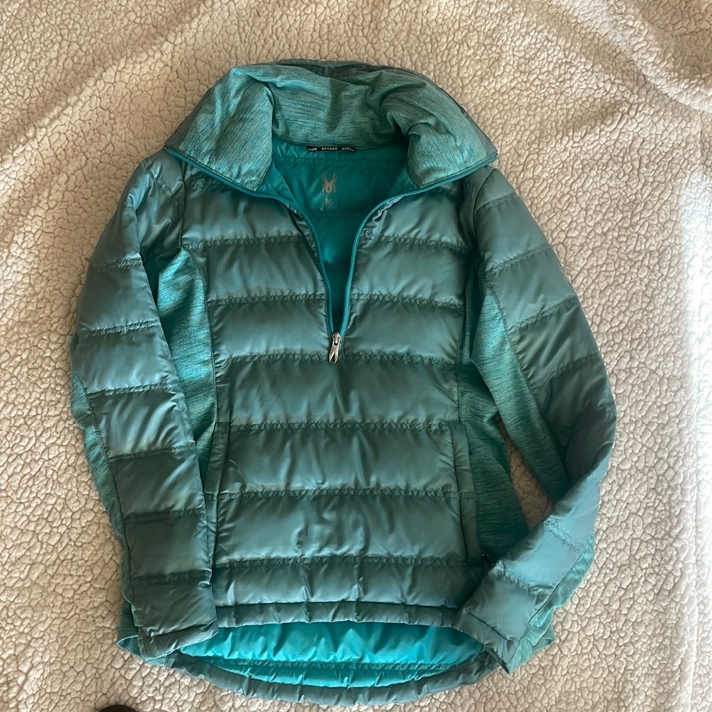 Down pullover